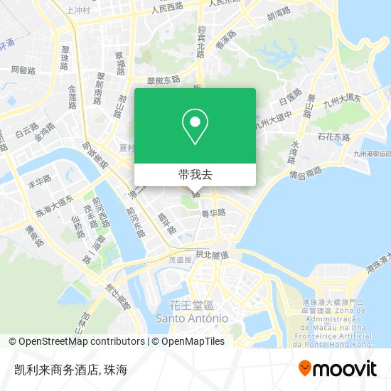 凯利来商务酒店地图