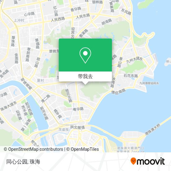 同心公园地图