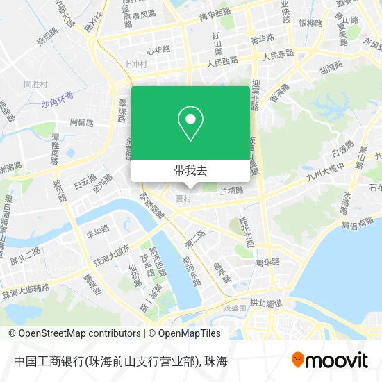 中国工商银行(珠海前山支行营业部)地图