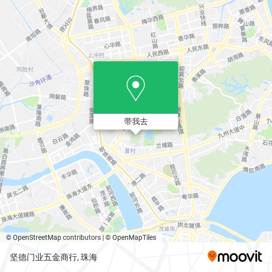 坚德门业五金商行地图