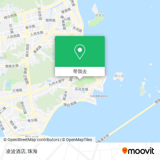 凌波酒店地图