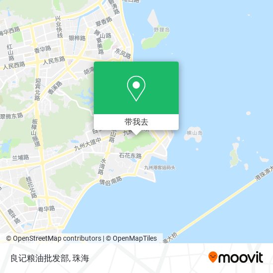 良记粮油批发部地图