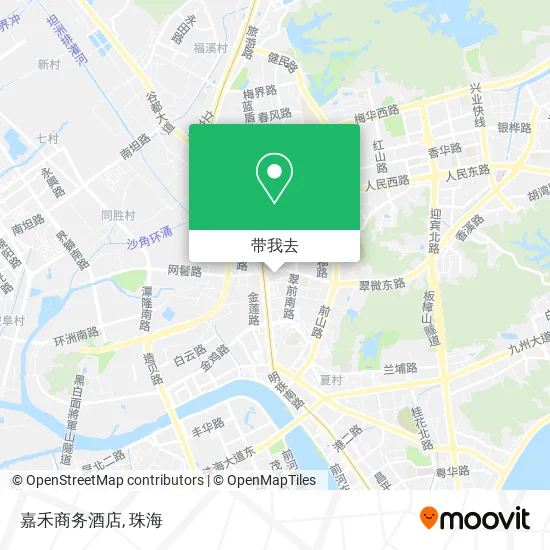 嘉禾商务酒店地图