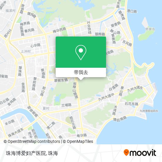 珠海博爱妇产医院地图
