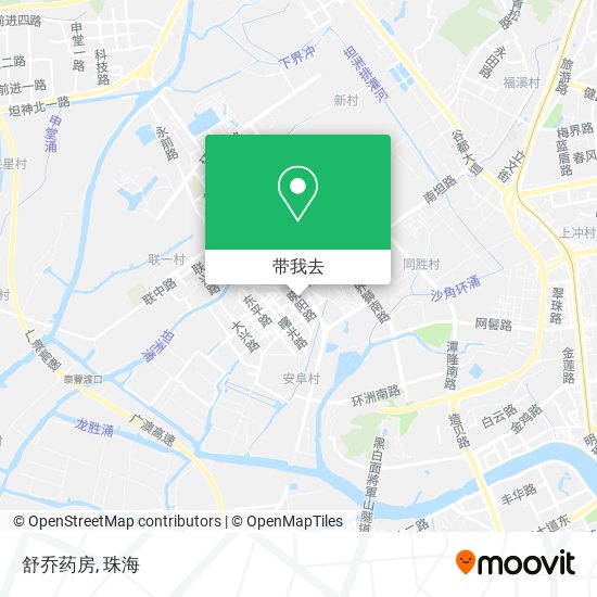 舒乔药房地图