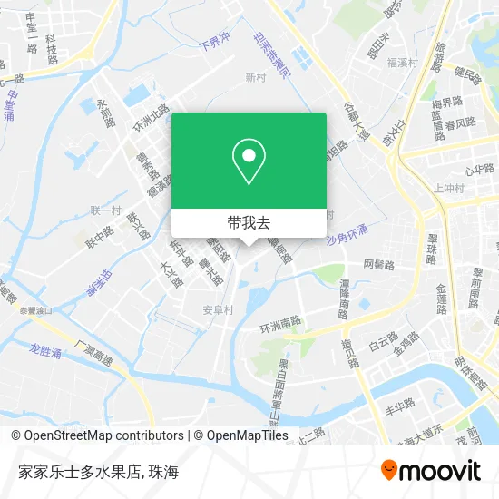 家家乐士多水果店地图