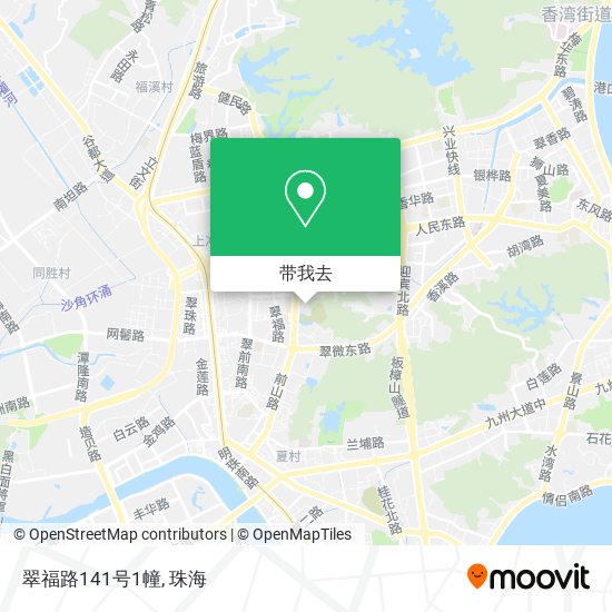 翠福路141号1幢地图