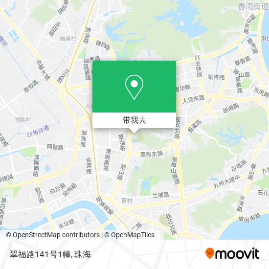 翠福路141号1幢地图