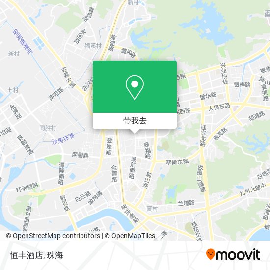 恒丰酒店地图
