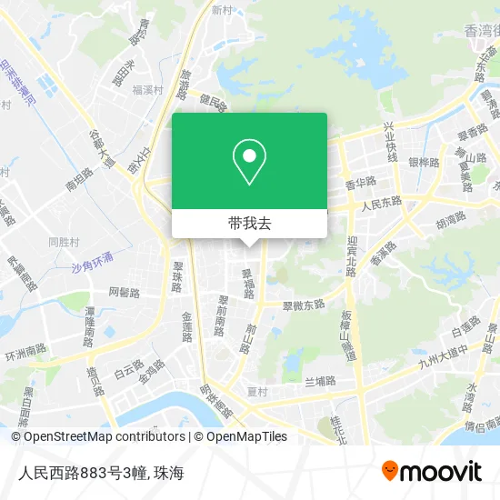 人民西路883号3幢地图