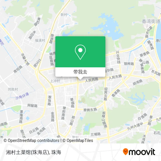 湘村土菜馆(珠海店)地图