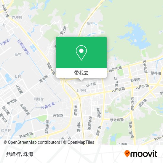 鼎峰行地图
