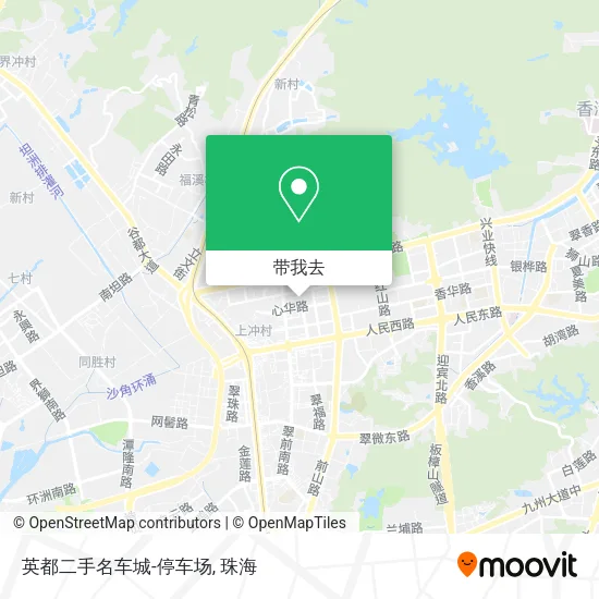 英都二手名车城-停车场地图