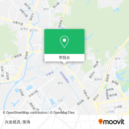兴发模具地图