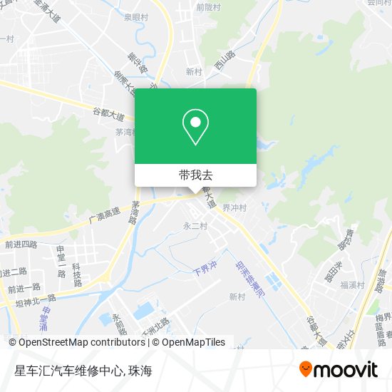 星车汇汽车维修中心地图