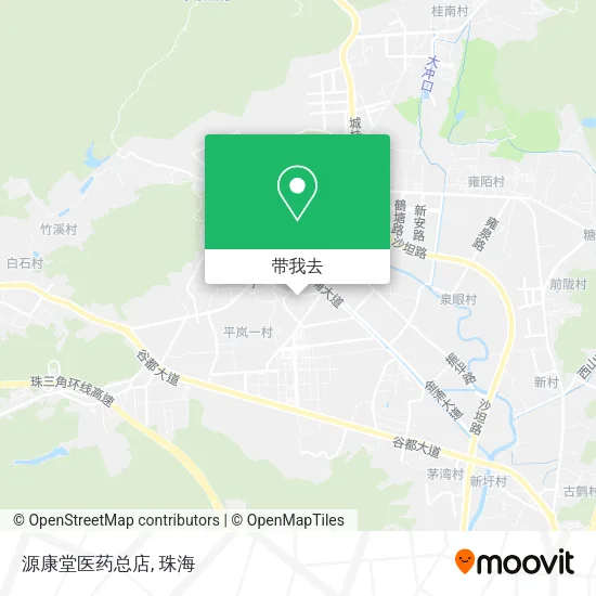 源康堂医药总店地图