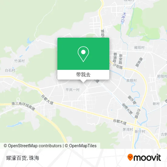 耀濠百货地图
