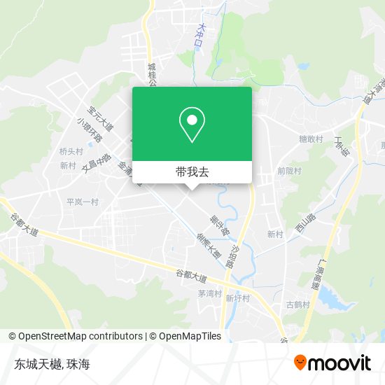 东城天樾地图