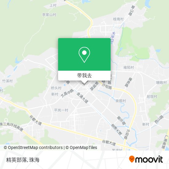 精英部落地图