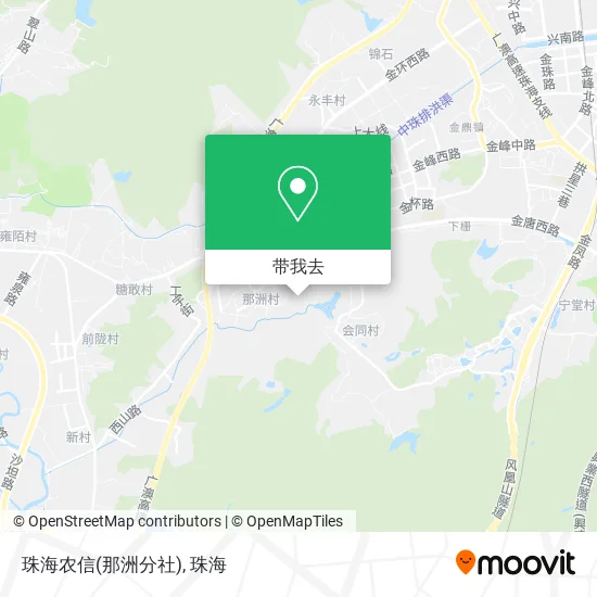 珠海农信(那洲分社)地图