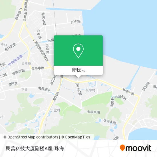 民营科技大厦副楼A座地图