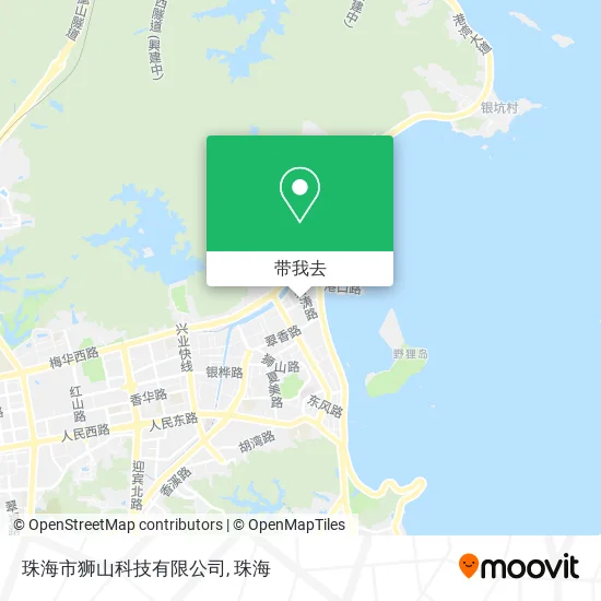 珠海市狮山科技有限公司地图