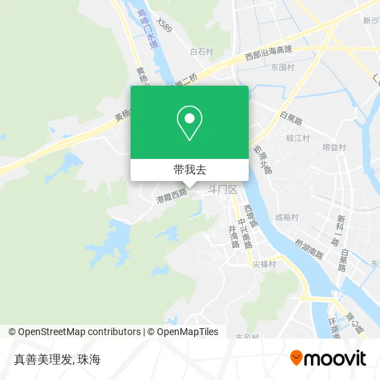 真善美理发地图