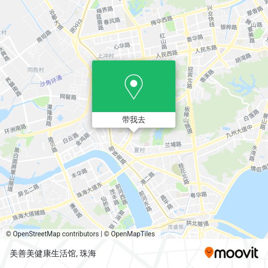 美善美健康生活馆地图