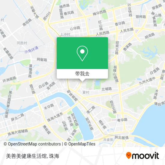 美善美健康生活馆地图