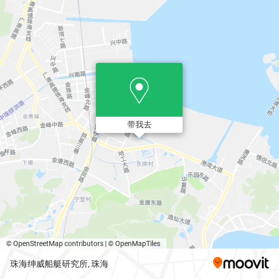 珠海绅威船艇研究所地图