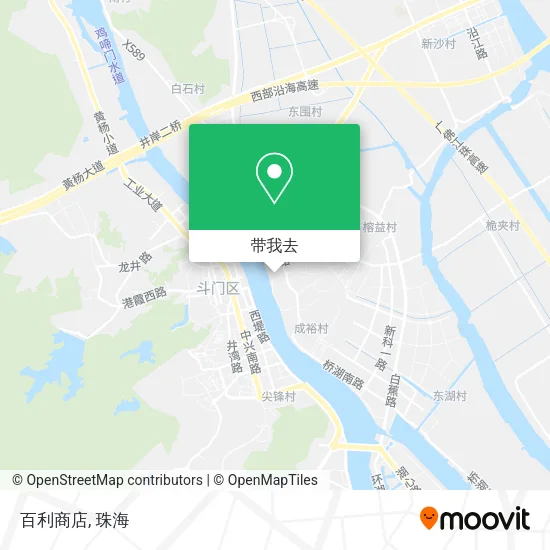 百利商店地图