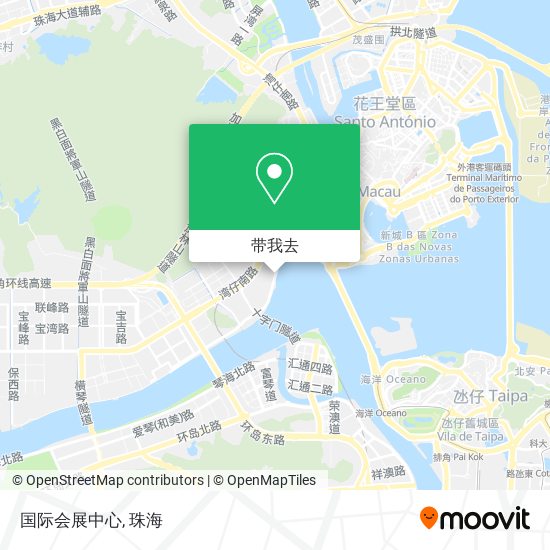 国际会展中心地图