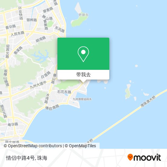 情侣中路4号地图