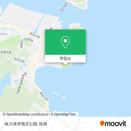 格力海岸海滨公园地图