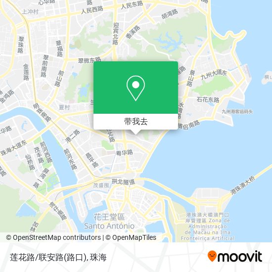 莲花路/联安路(路口)地图