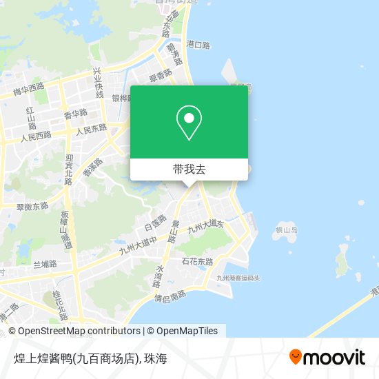 煌上煌酱鸭(九百商场店)地图