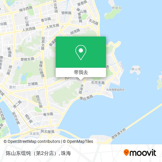 陈山东馄饨（第2分店）地图