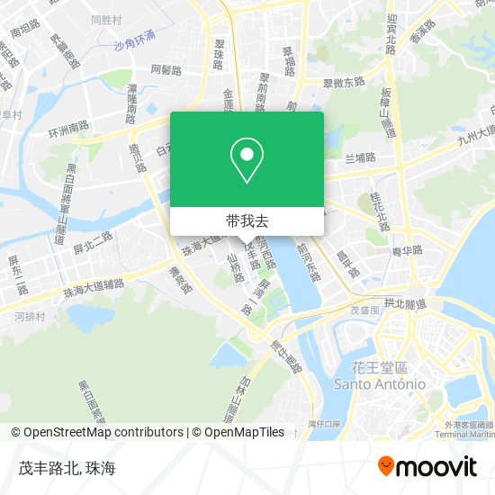 茂丰路北地图
