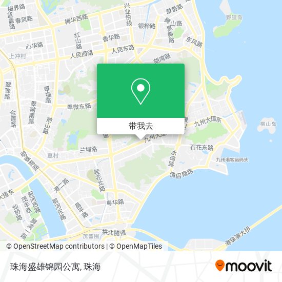珠海盛雄锦园公寓地图