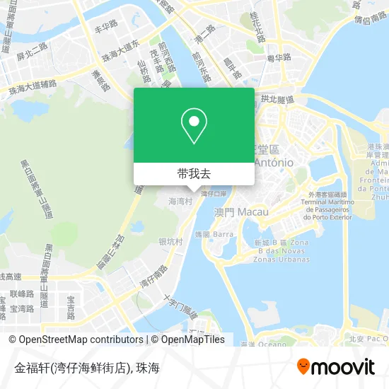 金福轩(湾仔海鲜街店)地图