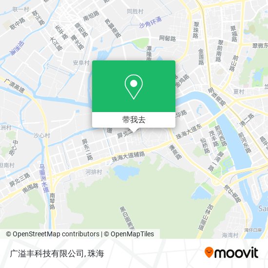 广溢丰科技有限公司地图