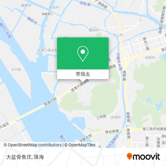 大盆骨鱼庄地图