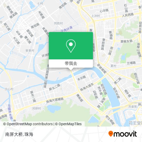 南屏大桥地图