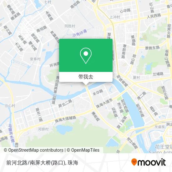 前河北路/南屏大桥(路口)地图