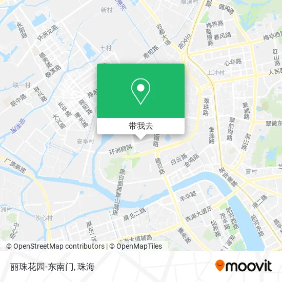丽珠花园-东南门地图