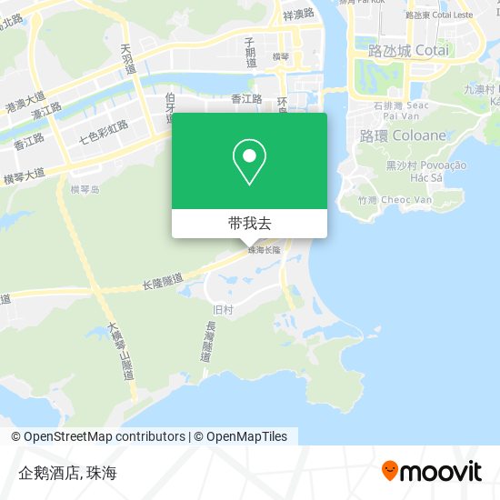 企鹅酒店地图