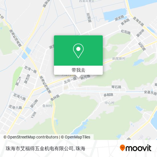 珠海市艾福得五金机电有限公司地图