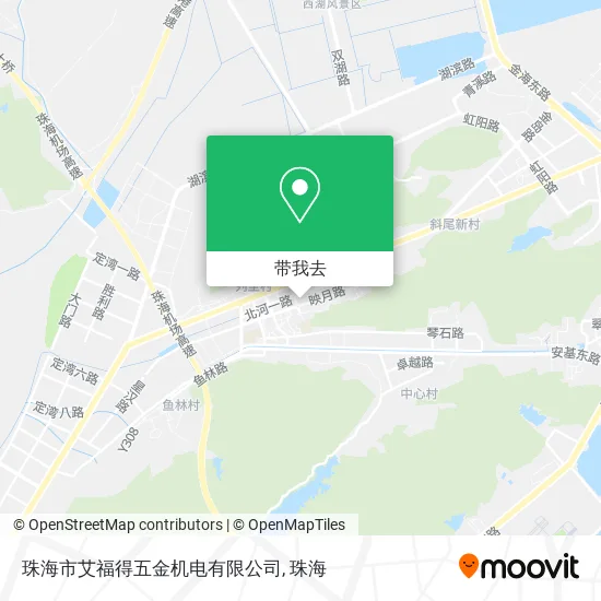 珠海市艾福得五金机电有限公司地图