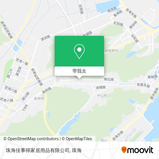 珠海佳事得家居用品有限公司地图