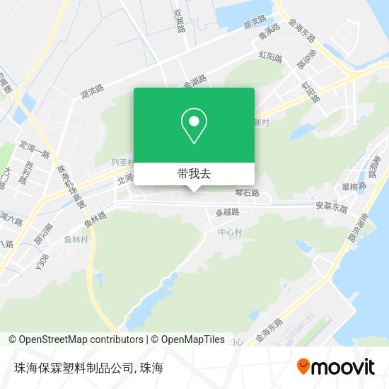 珠海保霖塑料制品公司地图
